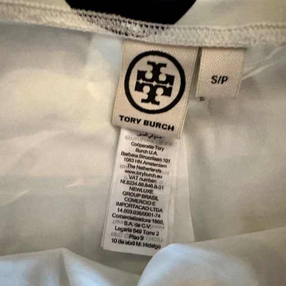 NEW Tory Burch Printed Underwire One-Piece Swimsuit-The Flower French Cream-SM - Picture 6 of 8